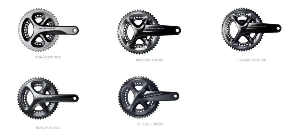 Shimano 11-Speed Bonded HOLLOWTECH II Road Crankset